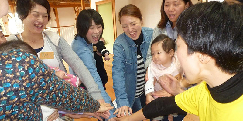 知らないママどうしも和やかに