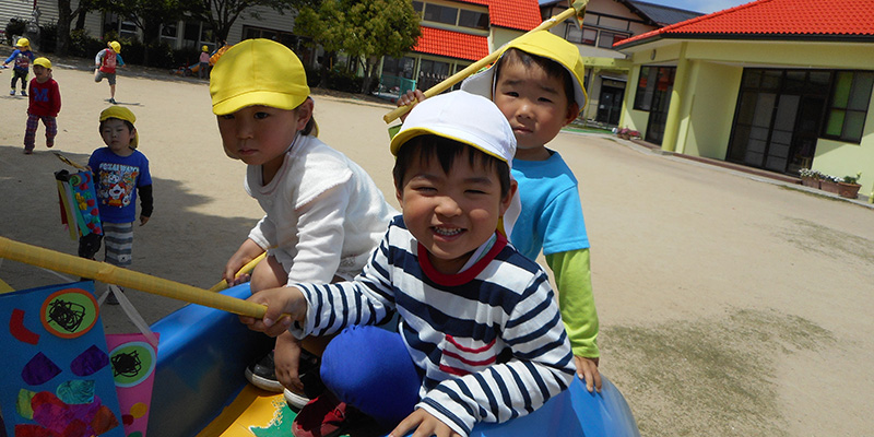 元気が戻れば、通常保育に
