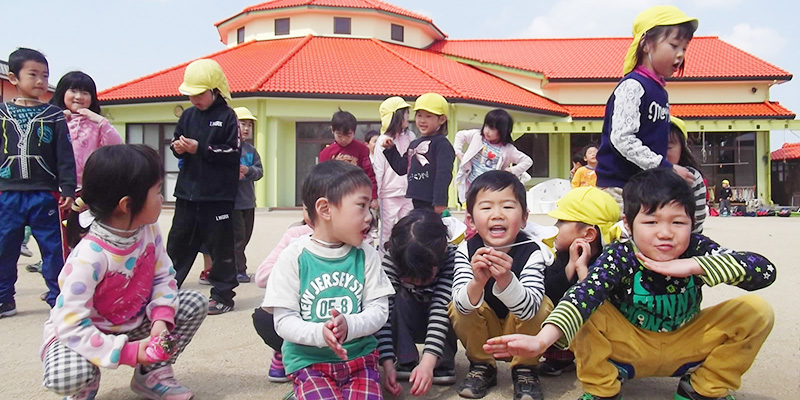 ワンパクざかりとオテンバざかり