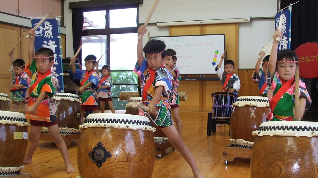 島原清流太鼓